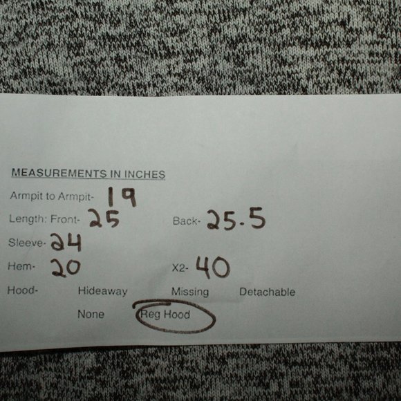 Columbia Heather Gray 1/4 Button Pullover Hooded Sweater Size M - Picture 12 of 12